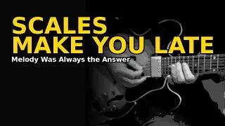 Why Thinking in Scales Makes Your Jazz Solo Sound Late 