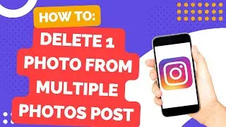 How To Delete One Photo From Multiple Photos On Instagram (2023)!