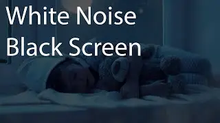White Noise Black Screen | Sleep, Study, Focus | 5 Hours