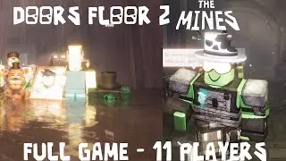 DOORS FLOOR 2 THE MINES: Gameplay With 11 Players - Full Walkthrough (4K RTX ON)