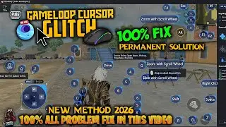 🔧 How to Fix Mouse Problem in GameLoop PUBG Mobile (NEW METHOD 2026) | Mouse Lock & Aim Fix