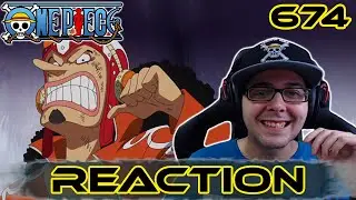 One Piece Episode 674 REACTION | USOLANDOOO!!! :D