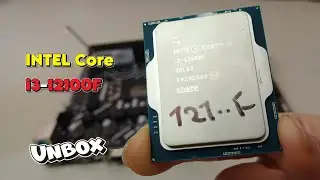 INTEL Core i3-12100F Tray Unboxing: Box Reveal, Design, and Key Features!