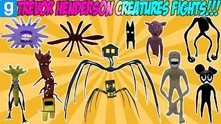HOUSE HEAD TEAM vs. SOME TREVOR HENDERSON CREATURES! - Garry's Mod Sandbox