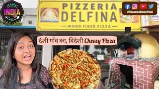 देशी गाँव का, विदेशी Cheesy Pizza | Cheese Burst Pizza | Best Pizza of South Gujarat. Khana India Ka