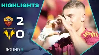 Roma - Hellas Verona | 2-0 | Highlights | Serie A 2025-26 | roma verona