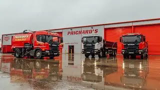 Tom Prichard Contracting Scania vehicles supplied by Keltruck