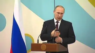 В.Путин.Завтрак от имени МОК в честь Оргкомитета Сочи-2014