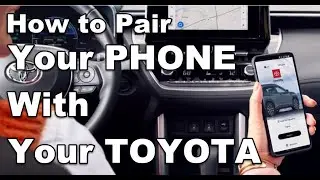 My phone won't connect to my Toyota! Here's the fix. Toyota 2024 Phone Pairing.