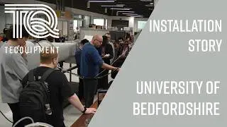 University of Bedfordshire's STEM Lab | AF1300 Subsonic Wind Tunnel Installation by TecQuipment