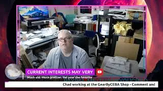 Chad Boston at GearByCEBA Filling ORDERS LIVE!