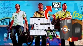 GTA V : Ryzen 5 5600G best settings for best fps & best quality