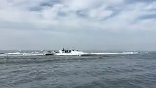 三河湾、漁師のボートレース🚤