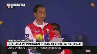 Presiden Jokowi Resmi Membuka PON XX Papua