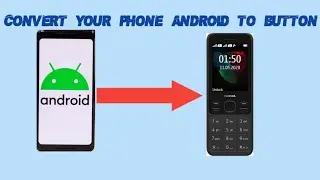 Make your android phone like a button phone//mrh tutorial//