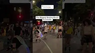 Best Way To Visit Montreal 🔥😱 #rollerblading #streetskating #summervibes #shorts