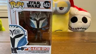 Opening a Bo Katan Kryze  Mandalorian Funko Pop
