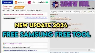 Samfw Frp Tool How To Use || Samfw Tool New Version 2024
