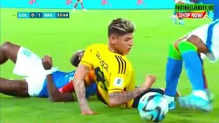 أهم لحظات المباراة بين البرازيل وكولومبيا