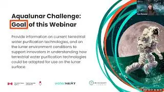 Understanding Terrestrial  Water Purification Technology Challenge Webinar