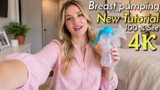 [4K] 🩷Master Breast Pumping in One VideoThe Only Breast Pumping Tutorial You'll Need