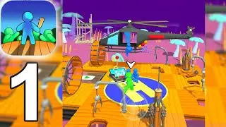 Zombie Raft Gameplay Walkthrough Part 1 (iOS Android)