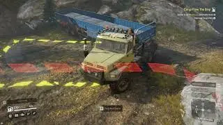 Cargo From The Ship (1 Trip Guide) SnowRunner (Patch 7.0) 4K Gaming