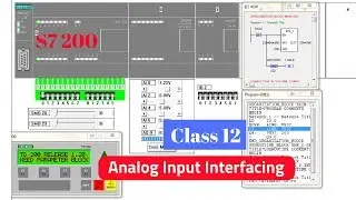 Analog Input Module Interfacing with S7 200 PLC | SIEMENS S7 200 PLC Tutorial in Bangla