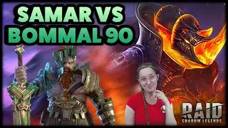 Samar Full-Auto SOLO Bommal 90 ★ RAID: Shadow Legends ★ TEST SERVER