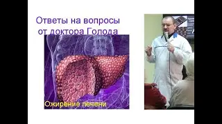 Ожирение печени – ответ от доктора Голода