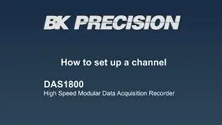 DAS1800: How to set up a channel