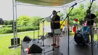Andover Pride 2024 Intros... Deputy Mayor, Luis Wyatt, Ben Tuffin, Miss Lucy Luscious Lips.