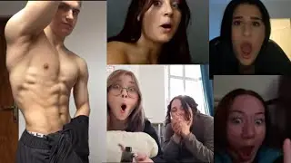 ЛУЧШИЕ РЕАКЦИИ ДЕВУШЕК НА ЭСТЕТИКУ ТЕЛА