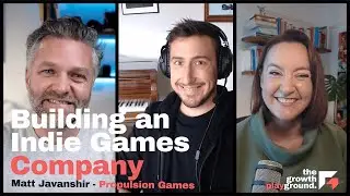 From Corporate Finance to Indie Games Company with Matt Javanshir from Propulsion Games