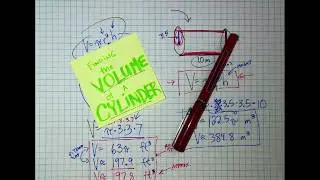 Volume of a Cylinder