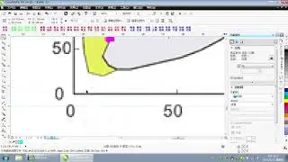 12 Corel plug-in CorelKit basemap correction, drawing, casting point, zooming in and rotating point