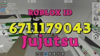 JUJUTSU Roblox Song Codes