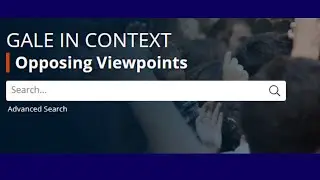How To Use: Opposing Viewpoints