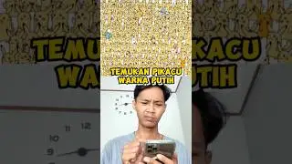 TEMUKAN PIKACHU BERWARNA PUTIH! TES KETAJAMAN MATA!