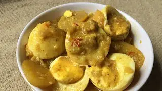 Madras Potato Egg Curry | Potato Egg Curry Philippines Style | Carol’s Home