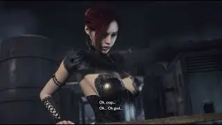 Resident Evil 2 Remake Claire Redfield Sexy Mistress Latex Corset Gameplay PC Mod