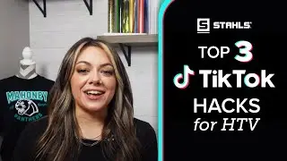 Top 3 TikTok Hacks for HTV | How to Make Heat Printing Easy