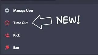 New time out feature on Discord!