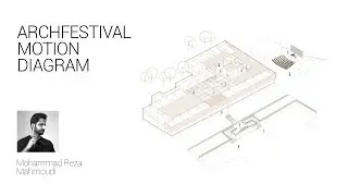 Architectural Motion Diagram/ 28 - موشن دیاگرام معماری