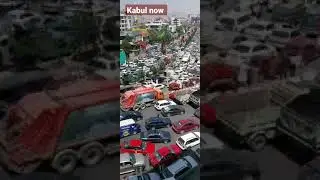 TRAFFIC SITUATION RIGHT NOW IN #KABUL