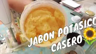 Jabon potasico preparacion + lo probamos!!