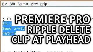 Premiere Pro -- 