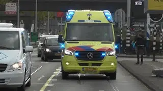 Nieuwe Ambulance 17-158 met spoed voor een overplaatsing! 