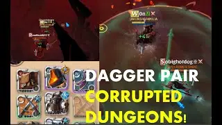 ALBION ONLINE DAGGER PAIR! CORRUPTED DUNGEONS!