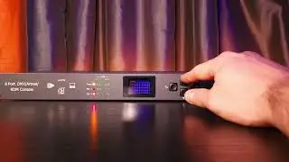 Art-Net Node 8 Universe DMX-512 Controller Console Review Part Three